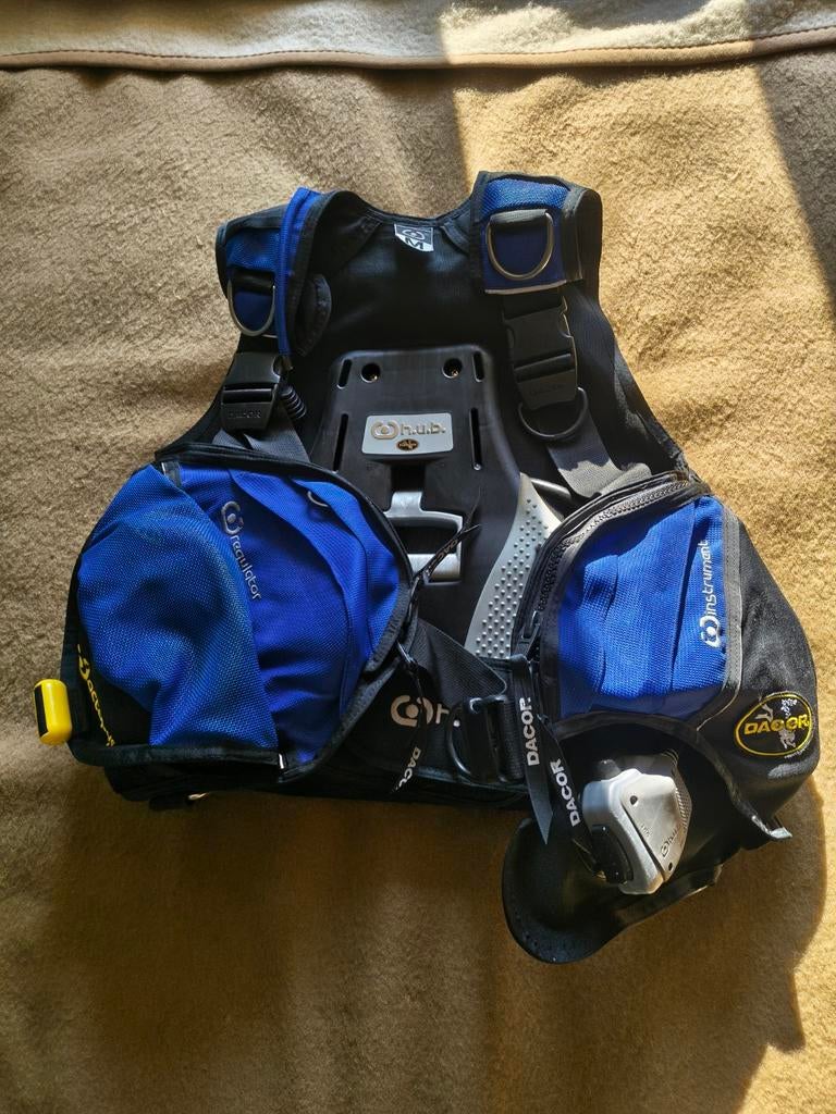 Dacor h.u.b. BCD met Viper ademautomaten en Seacsub console, Ophalen of Verzenden, Gebruikt, Trimvest of Wing