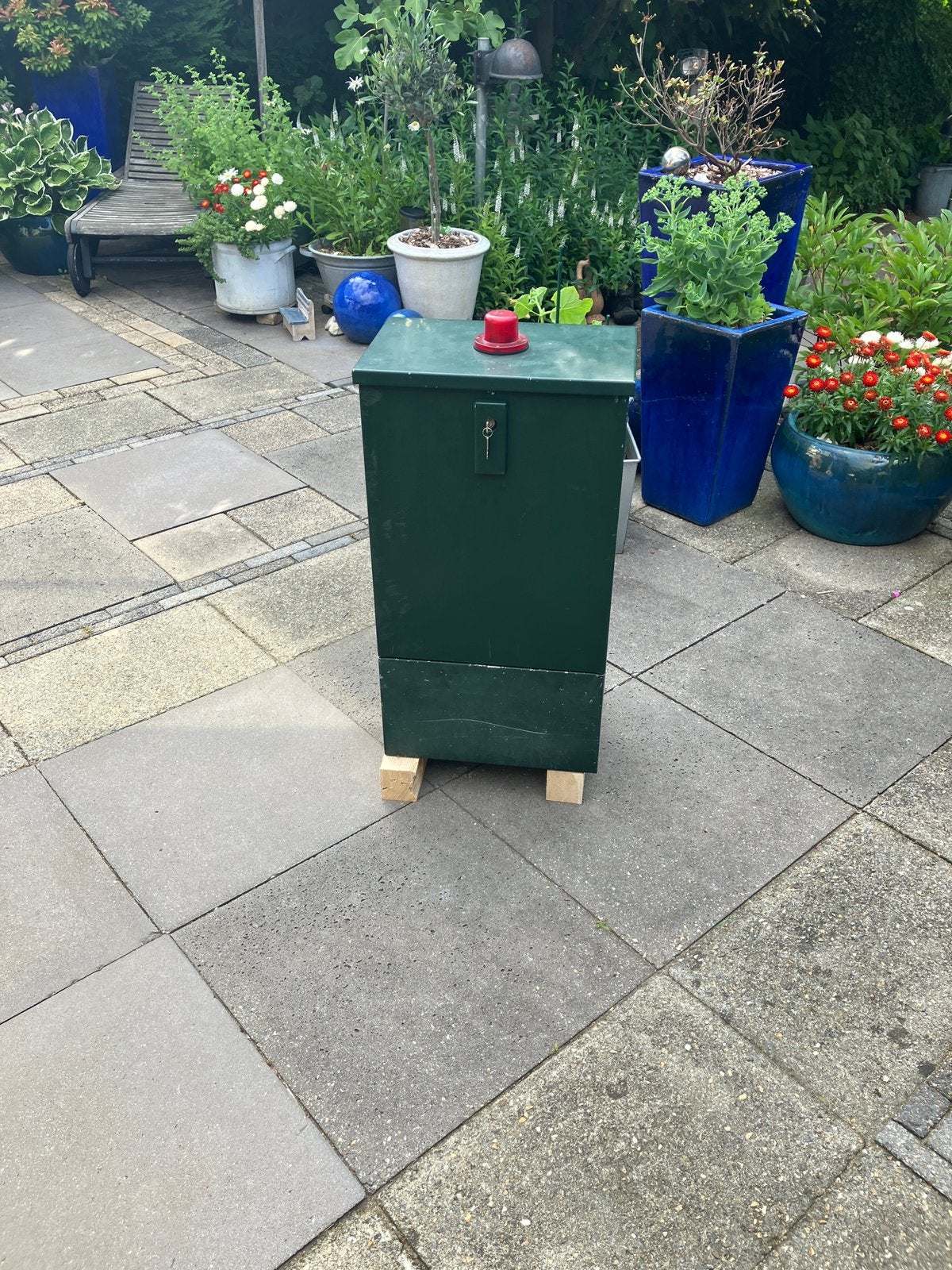 RVS installatie buitenkast zie foto’s en omschrijving., Ophalen, Gebruikt, Metaal, Overige typen