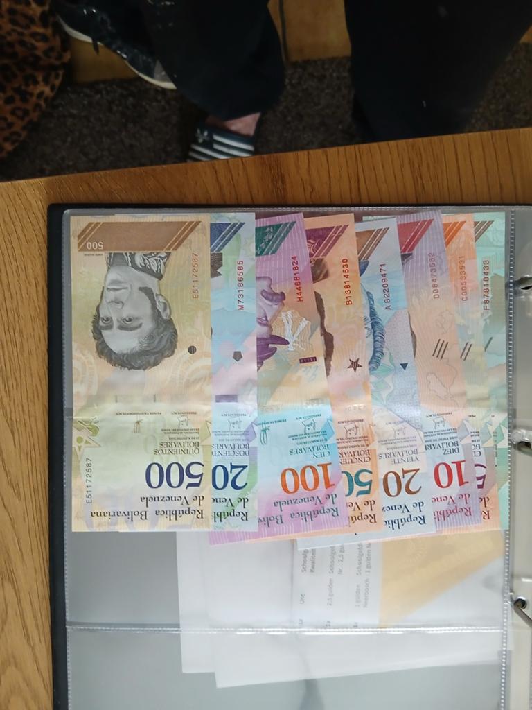 Collectie bankbiljetten: Nederland, België, Venezuela, etc., Postzegels en Munten, Bankbiljetten | Nederland, Ophalen of Verzenden