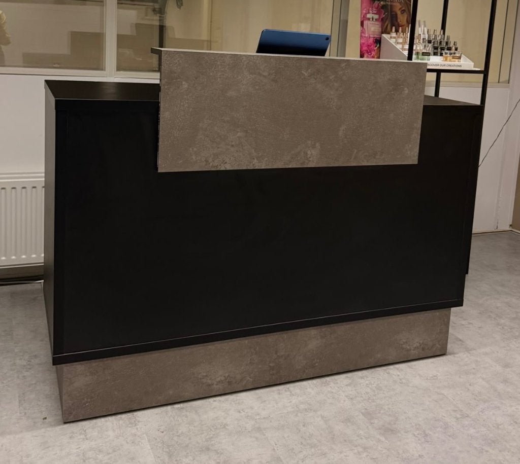 Moderne Balie voor Salon - Zo goed als nieuw, Ophalen, 120 cm, Spaanplaat of MDF, Zo goed als nieuw