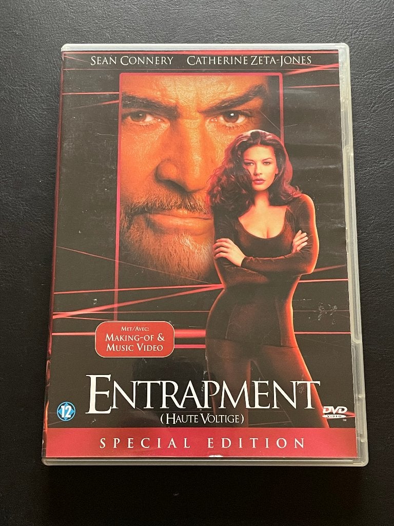 DVD Entrapment Special Edition, Cd's en Dvd's, Nederlands, Actie, Ophalen of Verzenden, Zo goed als nieuw