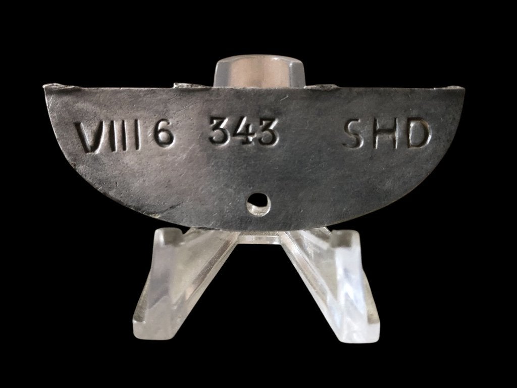 WW2 erkennungsmarke sicherheitshilfsdienst/luftschutzbund, Verzamelen, Ophalen of Verzenden, Engeland, Embleem of Badge