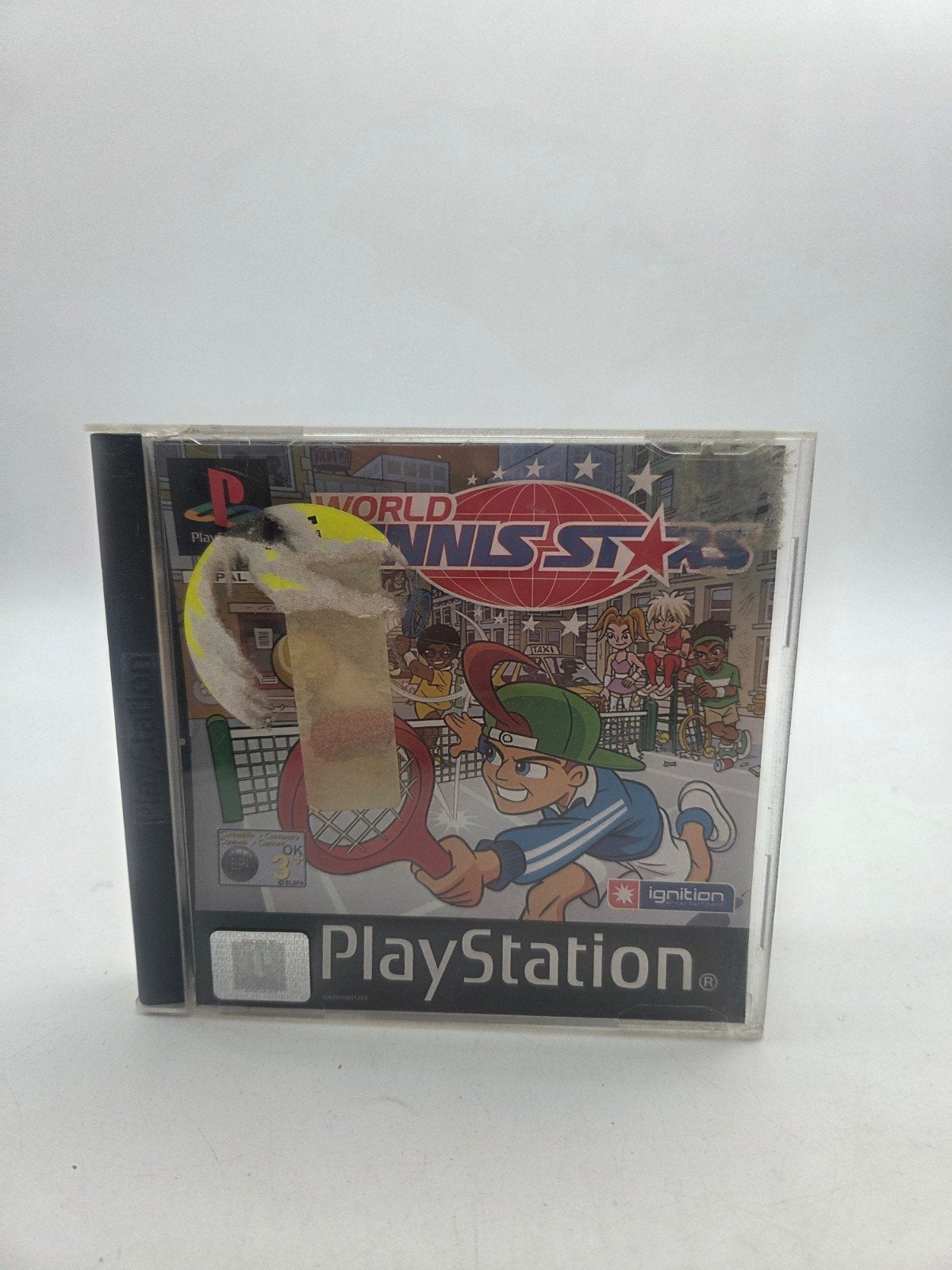 World Tennis Stars - PlayStation 1 (PS1), Gebruikt, Ignition Entertainment, 1 speler, Onbekend