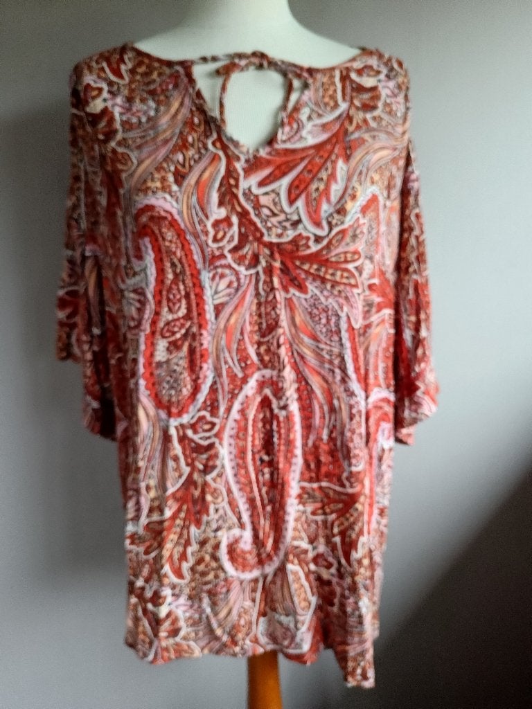 Nieuwe stretch top print van MS Mode, maat 48, Kleding | Dames, Maat 46/48 (XL) of groter, Nieuw, Ophalen of Verzenden, Korte mouw
