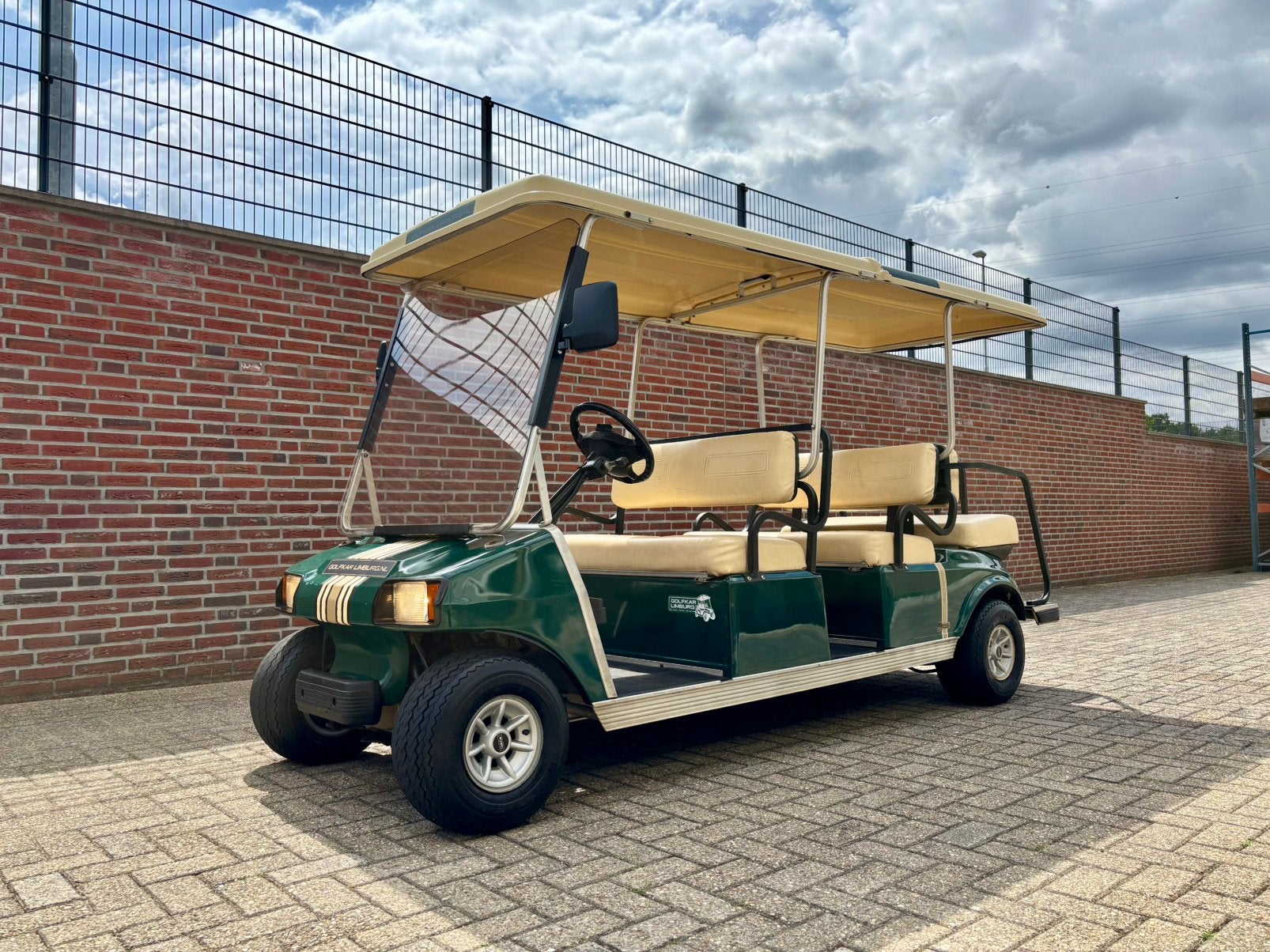 Prachtige Elektrische 6p Clubcar Shuttel Golfkar, Sport en Fitness, Golf, Zo goed als nieuw, Golfkar, Ophalen of Verzenden