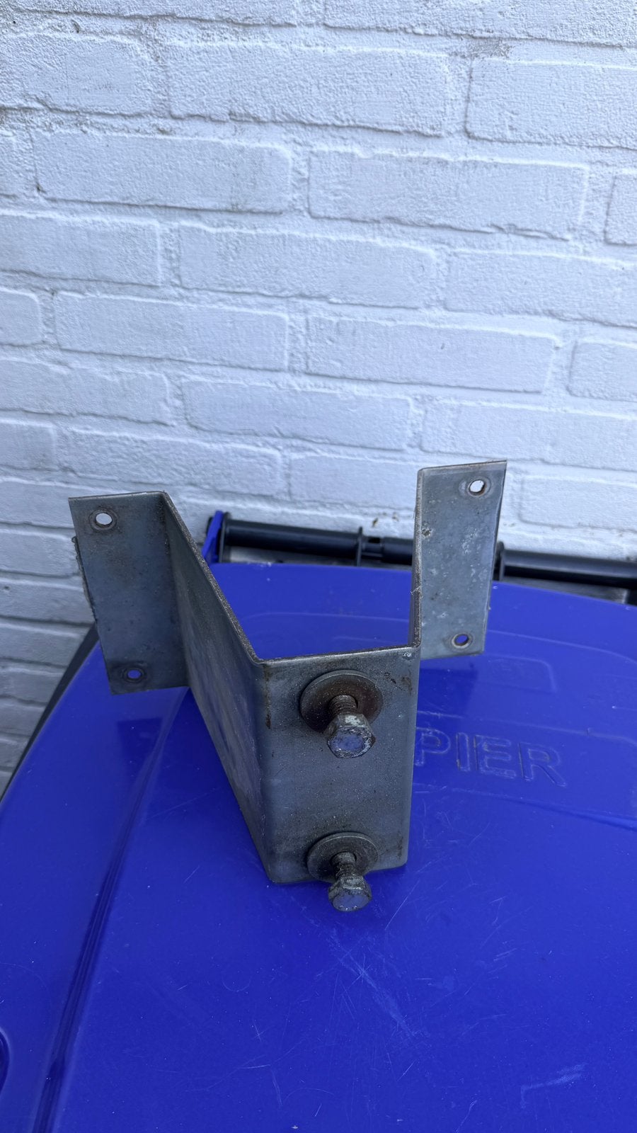 Reserve wiel houder paardentrailer auto band, Ophalen of Verzenden, Gebruikt