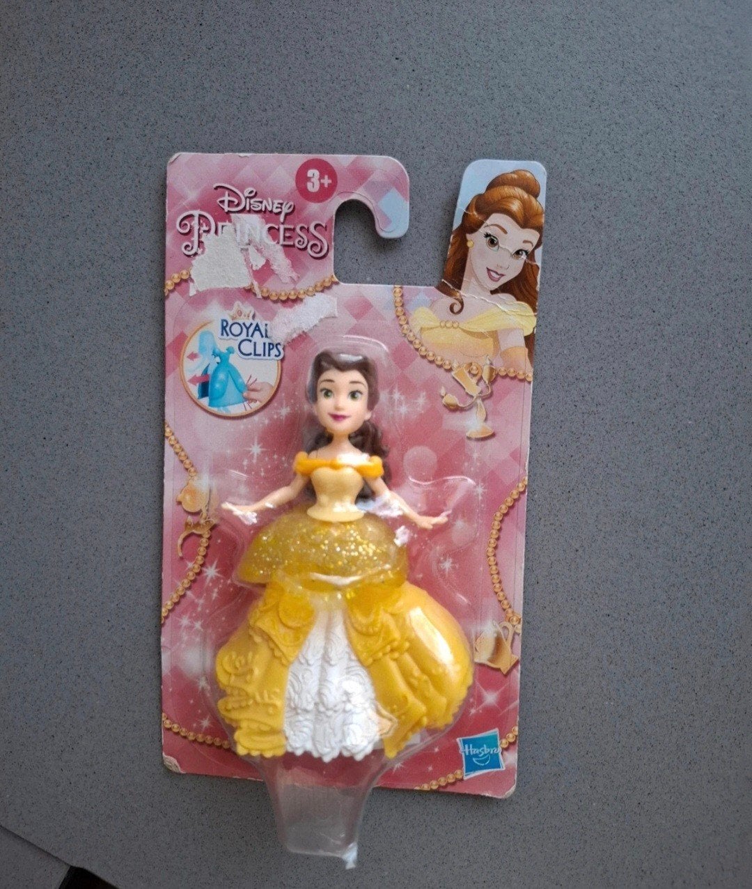 Nieuwe Disney Royal Clip Belle pop - Hasbro Princess, Ophalen of Verzenden, Nieuw, Overige typen