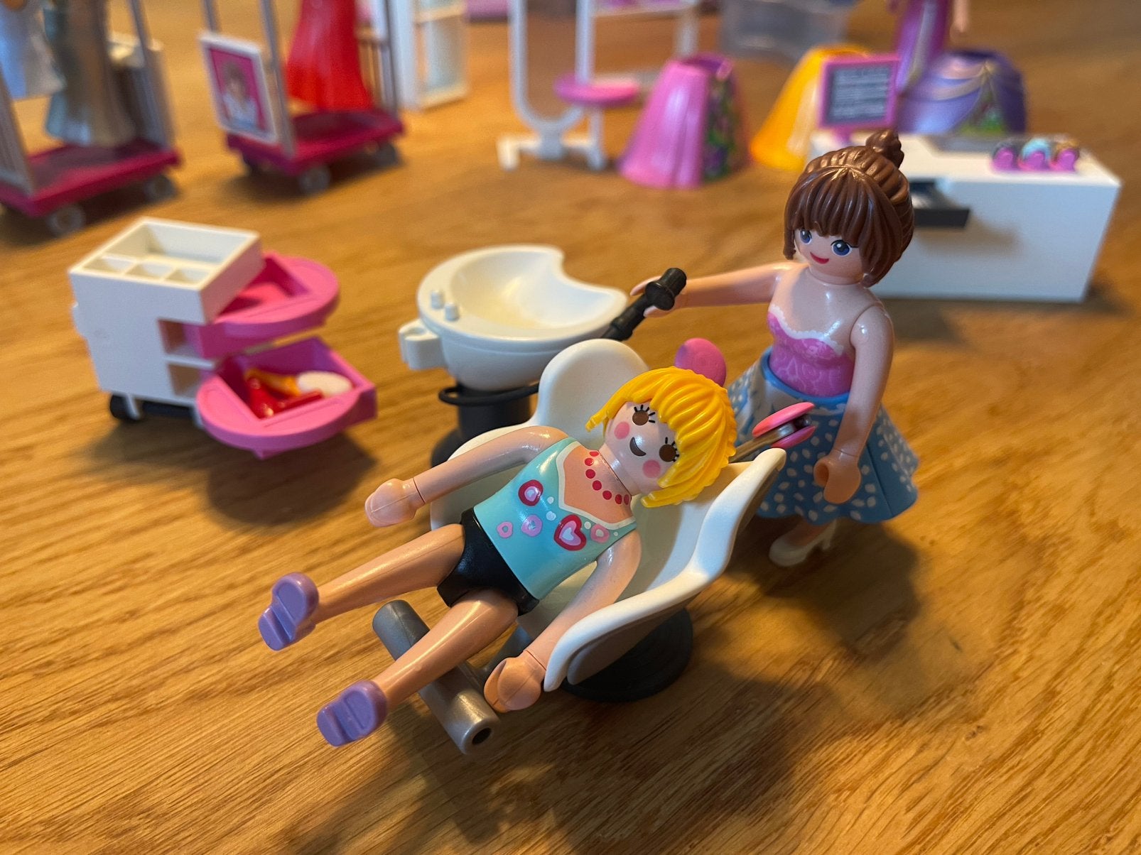 Playmobil kapper en kleding, Ophalen of Verzenden, Zo goed als nieuw