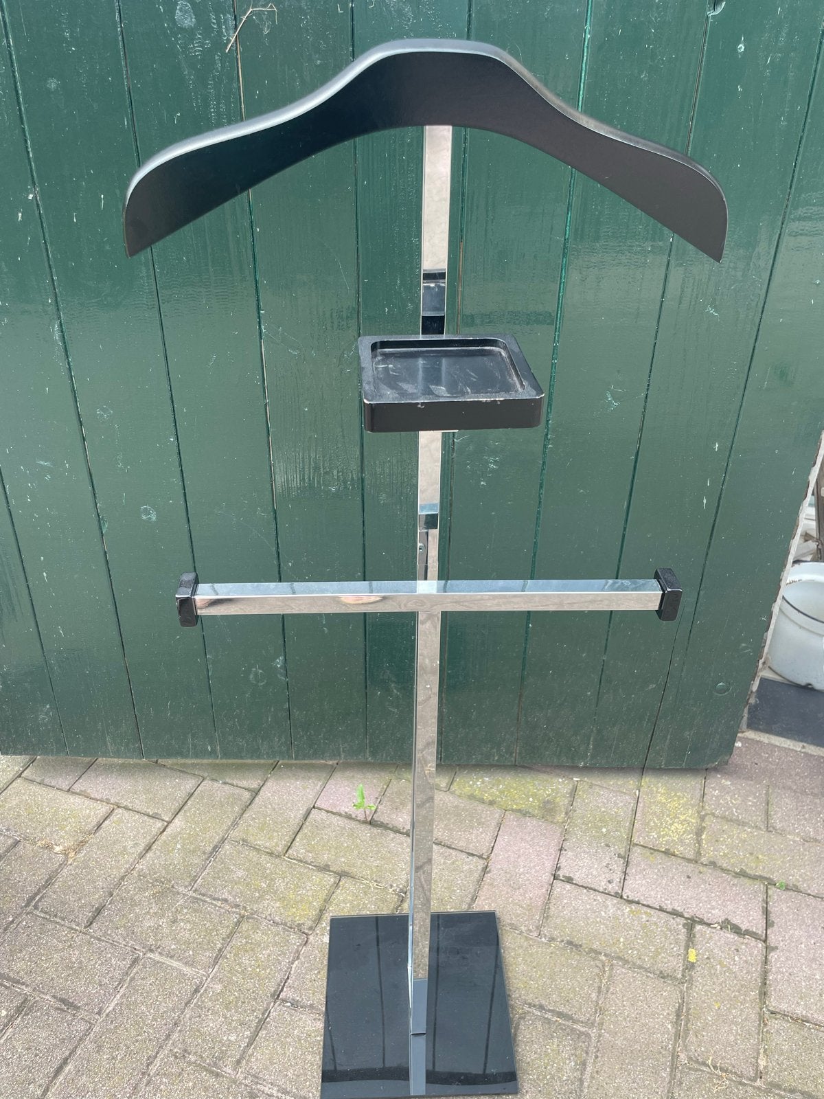 Kledingstandaard dressboy, Ophalen, Wandkapstok, 100 tot 150 cm