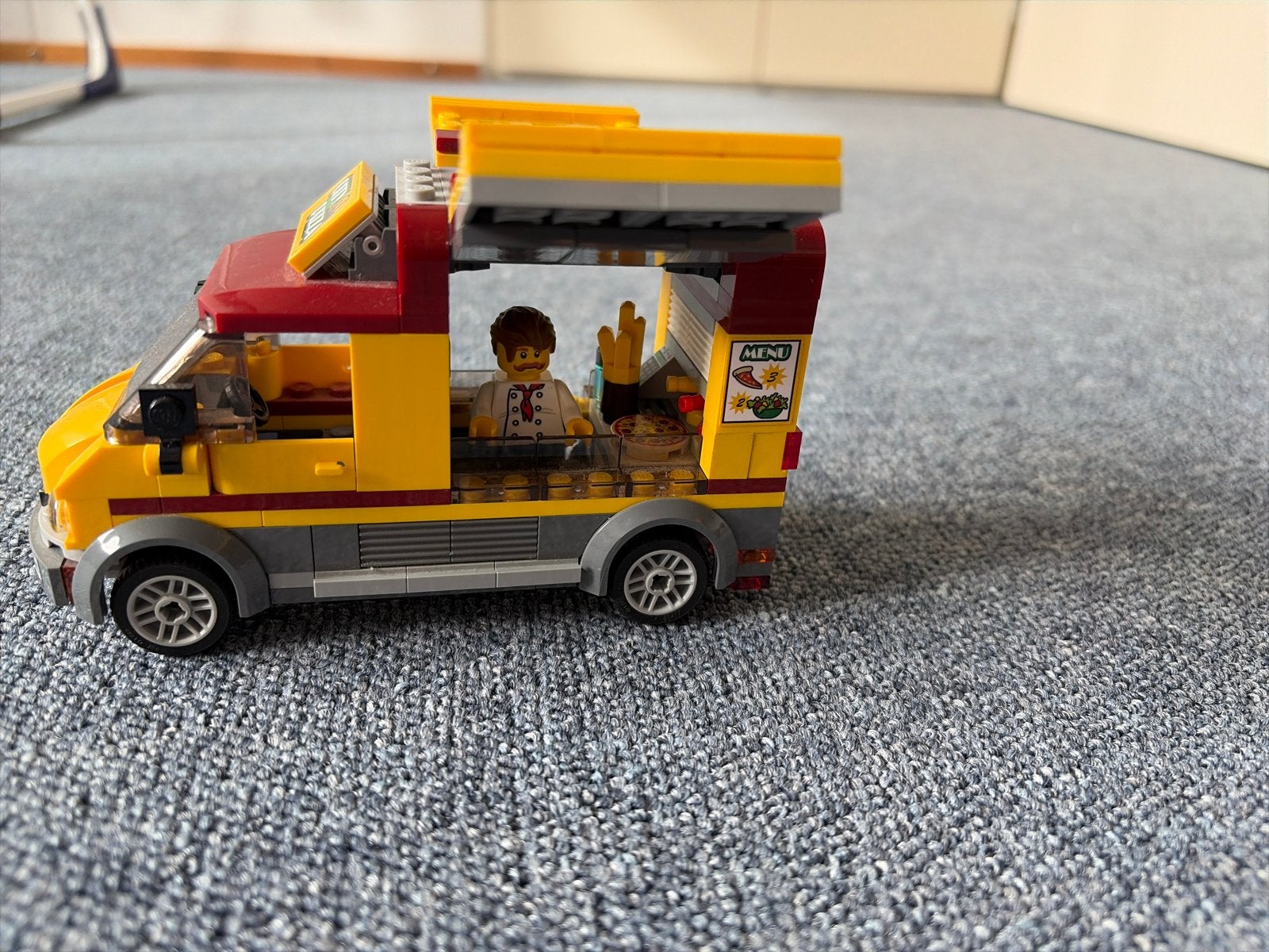 Lego City Pizza Van 60150 - Complete set met instructies, Kinderen en Baby's, City, Lego, Ophalen of Verzenden, Zo goed als nieuw