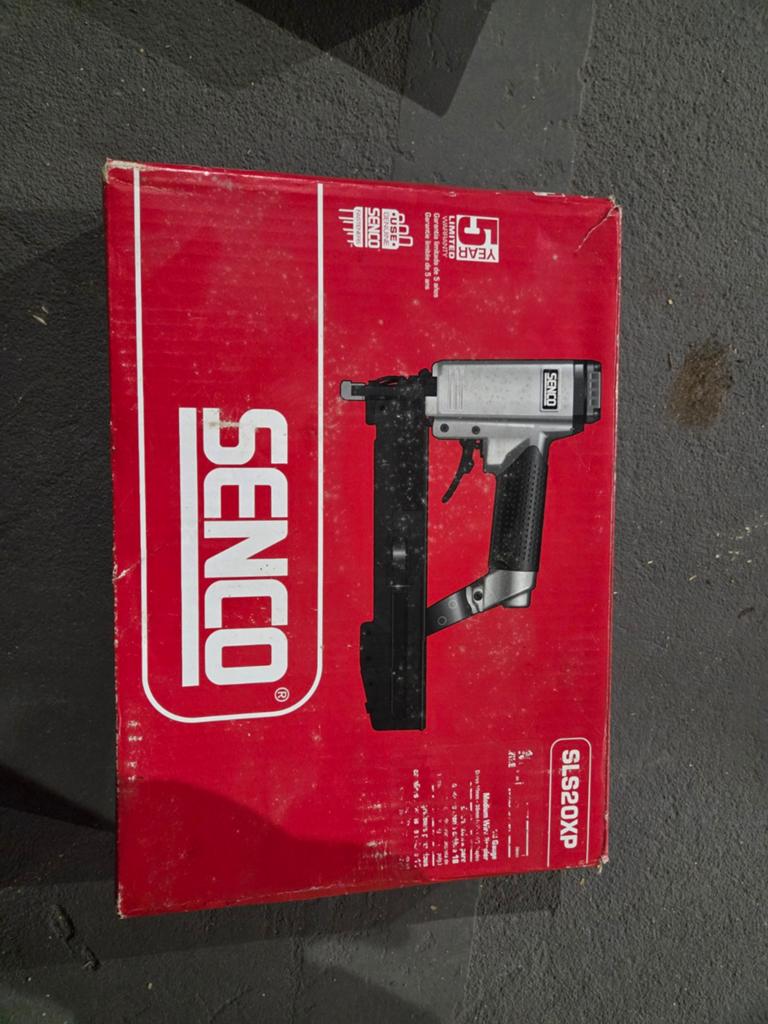 Senco SLS20XP Nietpistool - Zo goed als nieuw, Doe-het-zelf en Verbouw, Ophalen of Verzenden, Zo goed als nieuw