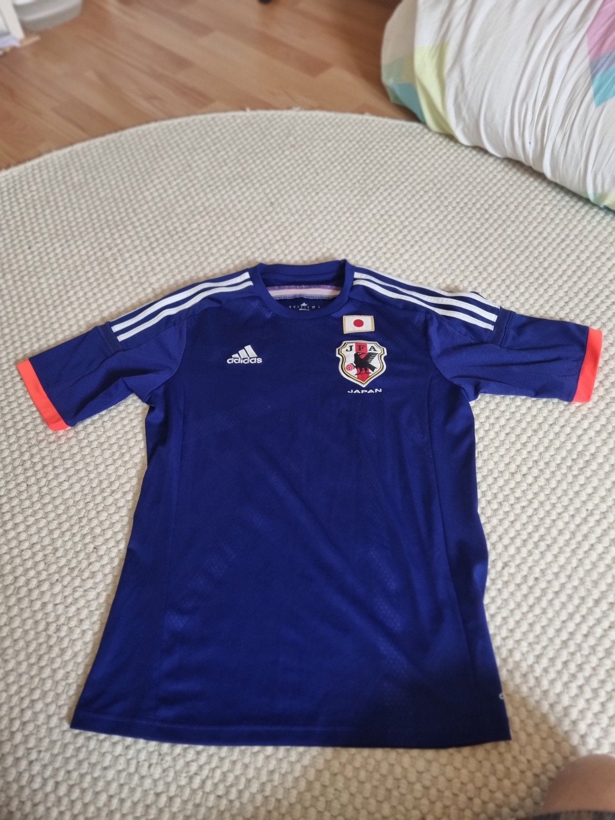 2013-2014 Adidas Japan Voetbalshirt Maat S/M voor world cup, Shirt, Ophalen of Verzenden, Zo goed als nieuw, Maat S