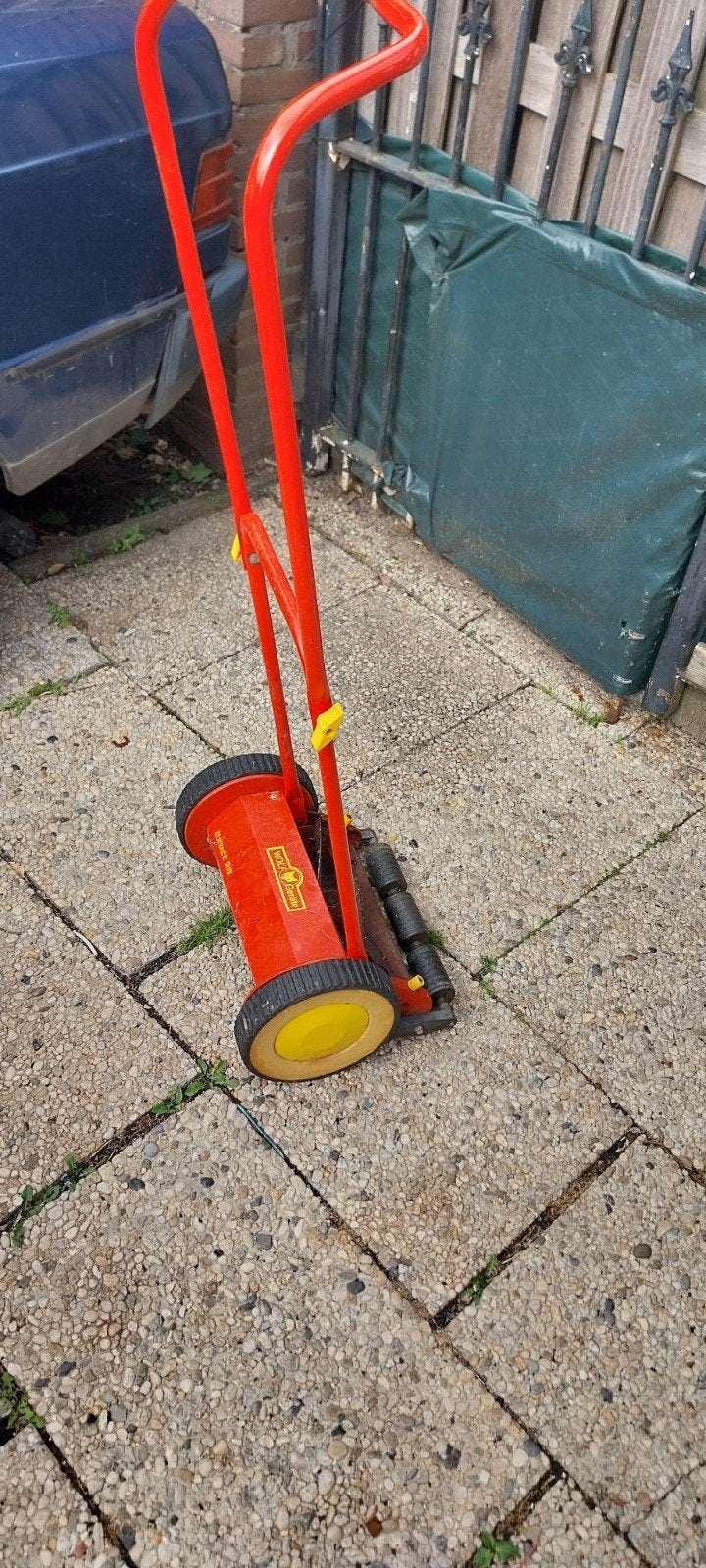 Handgrasmaaier, Kooimesmaaier, Ophalen, Gebruikt, Handgrasmaaier
