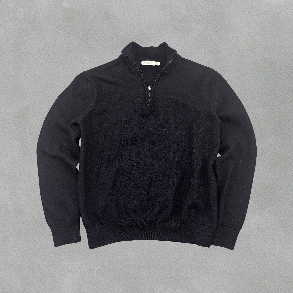 (1237) Navy Suitsupply Half Zip - Men XS - Very Good, Blauw, Ophalen of Verzenden, Zo goed als nieuw, Revaleur