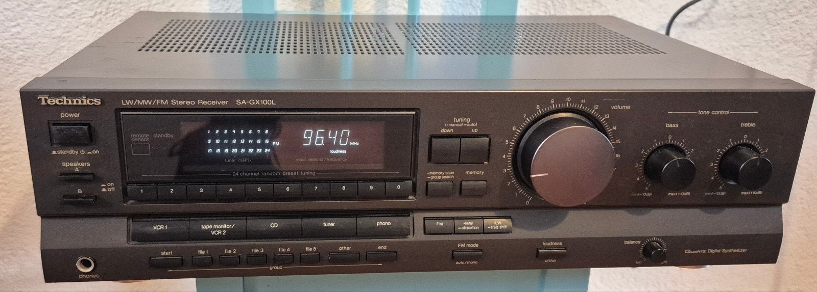 Technics SA-GX130L Stereo Receiver - Goede Staat, Overige merken, Gebruikt, Ophalen of Verzenden, 60 tot 120 watt