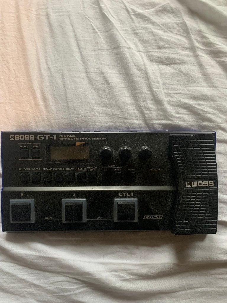 Boss GT-1 Multieffect, Muziek en Instrumenten, Ophalen of Verzenden, Zo goed als nieuw, Multi-effect