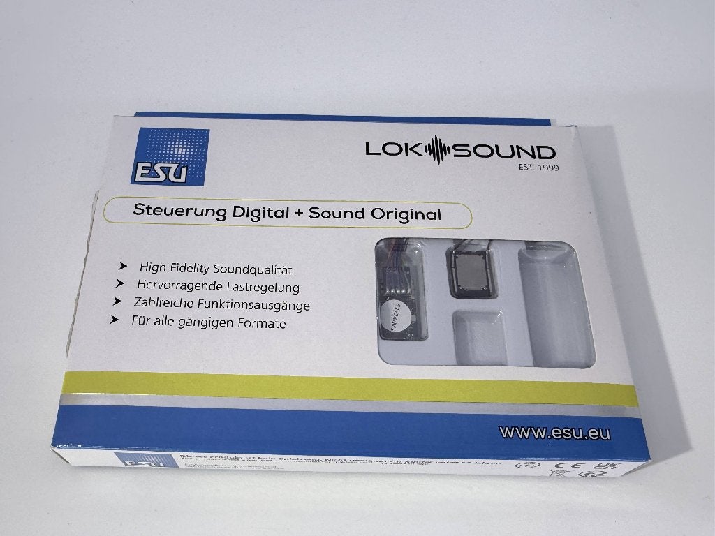 ESU 58813 - Loksound 5 micro "met kabels", Overige merken, Gelijkstroom, ESU, Overige typen
