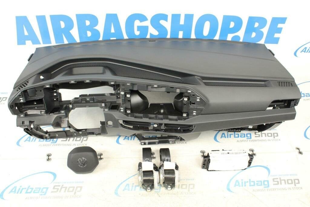 Airbag set - Dashboard zwart Volkswagen Caddy (2020-heden), Gebruikt, Ophalen of Verzenden
