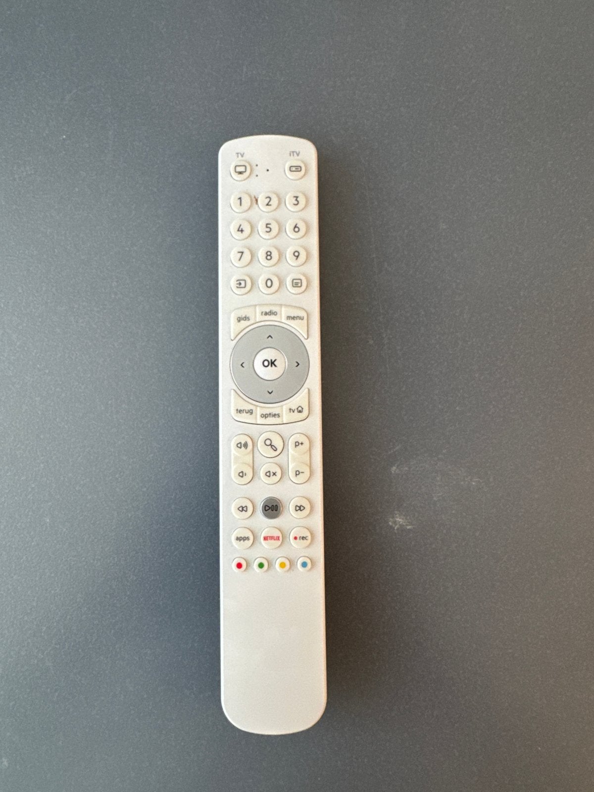 Afstandsbediening voor TV xs4all, Audio, Tv en Foto, Afstandsbedieningen, Ophalen of Verzenden, Zo goed als nieuw, Universeel