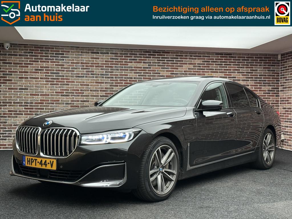 BMW 7-serie 745e Hybrid HEADUP MASSAGE H&K SFEER DAK VIRTUAL, Auto's, BMW, Achterwielaandrijving, Gebruikt, Euro 6, Bedrijf