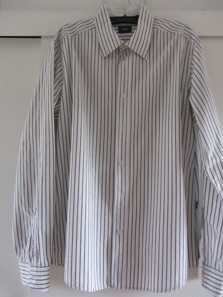 Mexx/Jack & Jones/Stanley & Morgan heren overhemd Maat L, Kleding | Heren, Wit, Ophalen of Verzenden, Zo goed als nieuw, Halswijdte 41/42 (L)