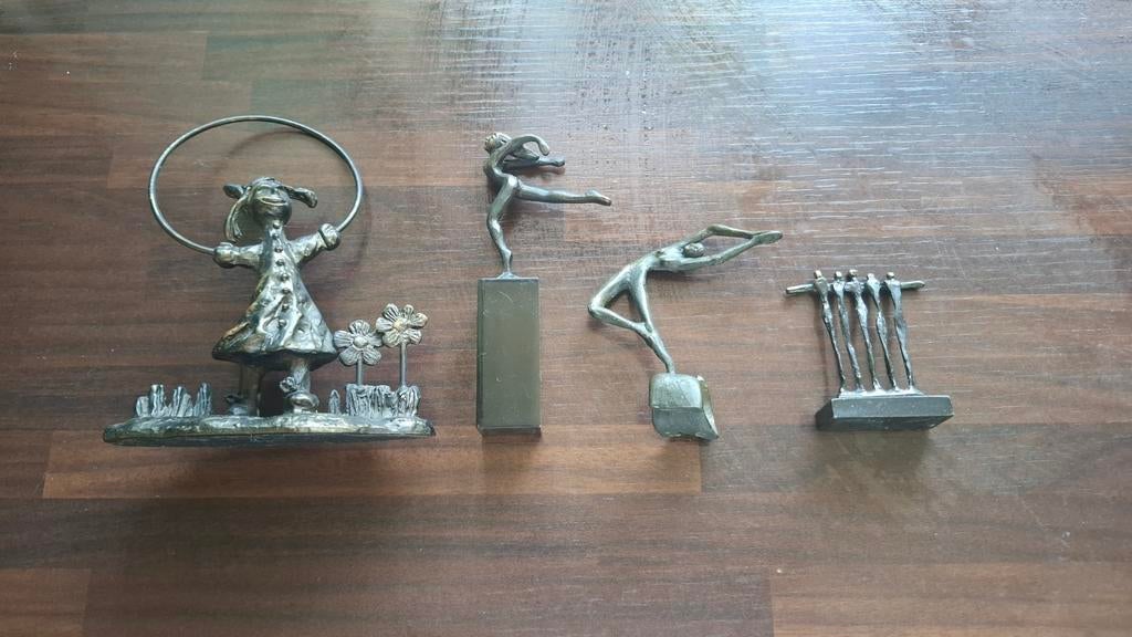 Bronzen beeldjes, Antiek en Kunst, Kunst | Beelden en Houtsnijwerken, Ophalen of Verzenden