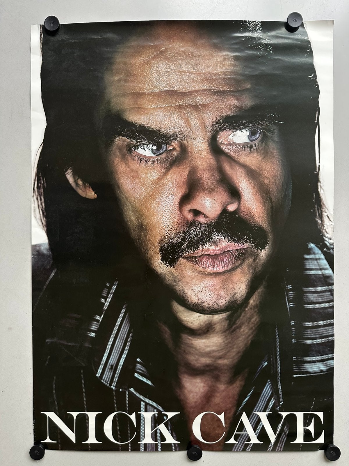 Nick Cave - De dood van Bunny Monroe / 2 zijdige poster, Ophalen of Verzenden, Gebruikt, Poster, Artwork of Schilderij