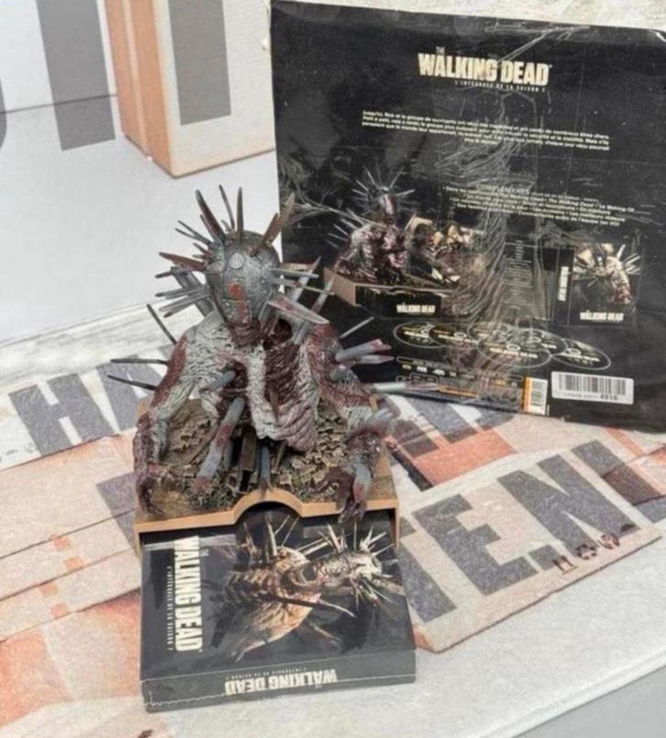 The Walking Dead Seizoen 7 Gelimiteerde Spike Walker Blu-ray, Ophalen of Verzenden, H, H, H