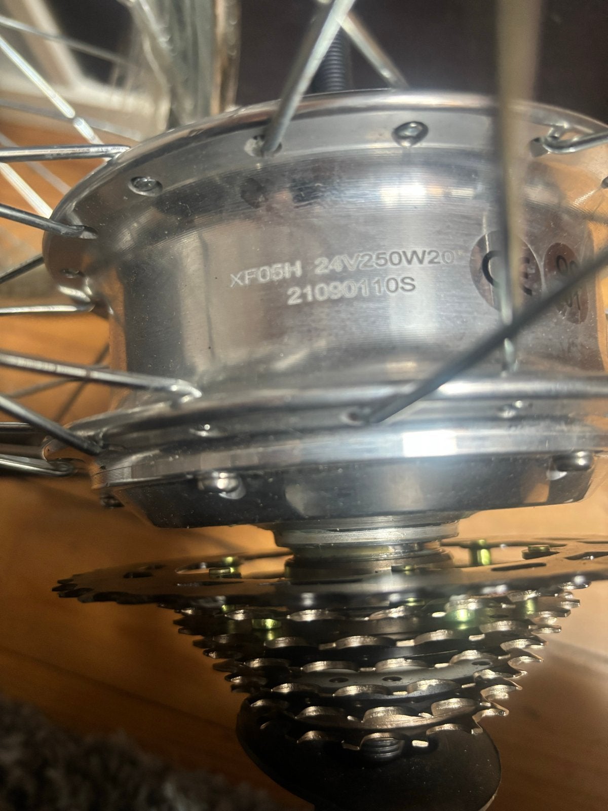 Nieuw 20-inch Achterwiel met Motor voor E-bike (België), Ophalen of Verzenden, Nieuw, Elektrische fiets, Wiel