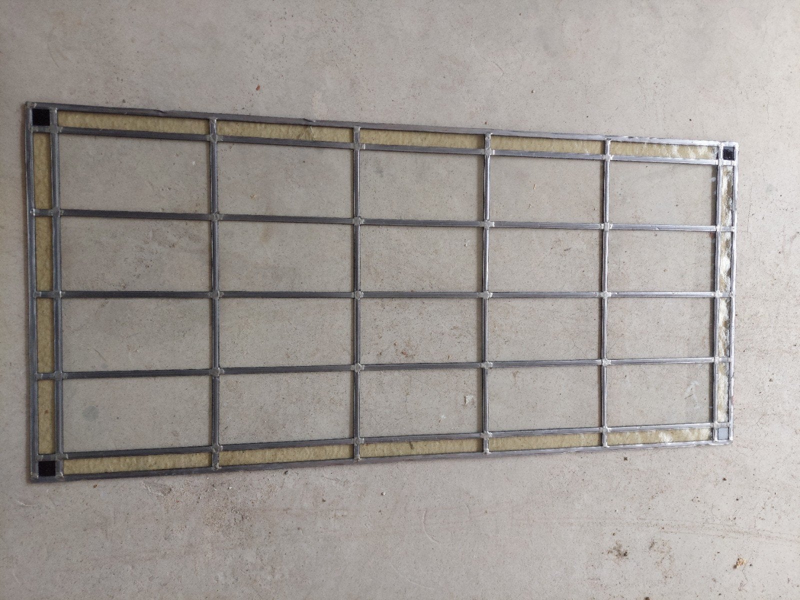 Glas in lood raam, Doe-het-zelf en Verbouw, Glas en Ramen, Ophalen, Minder dan 80 cm, Glasplaat, Minder dan 80 cm