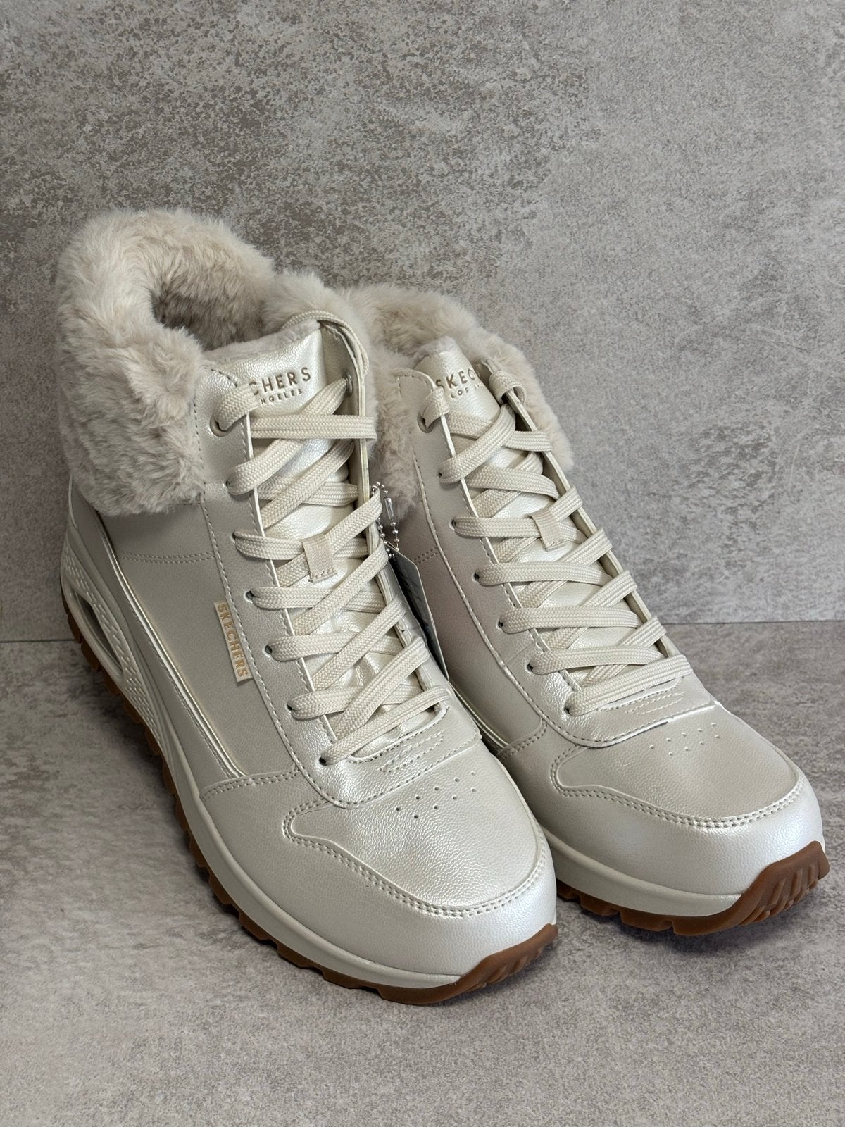 Skechers Dames hoge Sneakers herfst - Nieuw maat 41, Wit, Nieuw, Ophalen of Verzenden, Sneakers of Gympen
