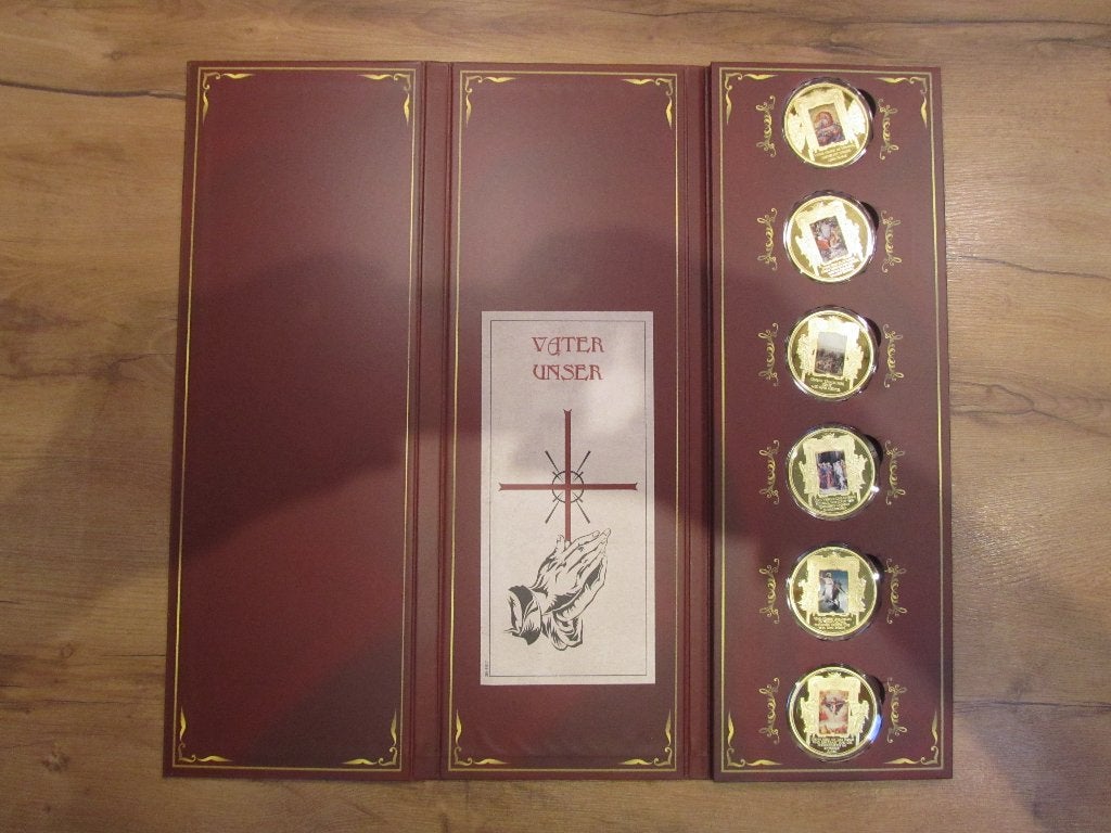 Vaticaan Onze Vader Paternoster Vaterunser Vatikaan, Ophalen of Verzenden, Overige materialen