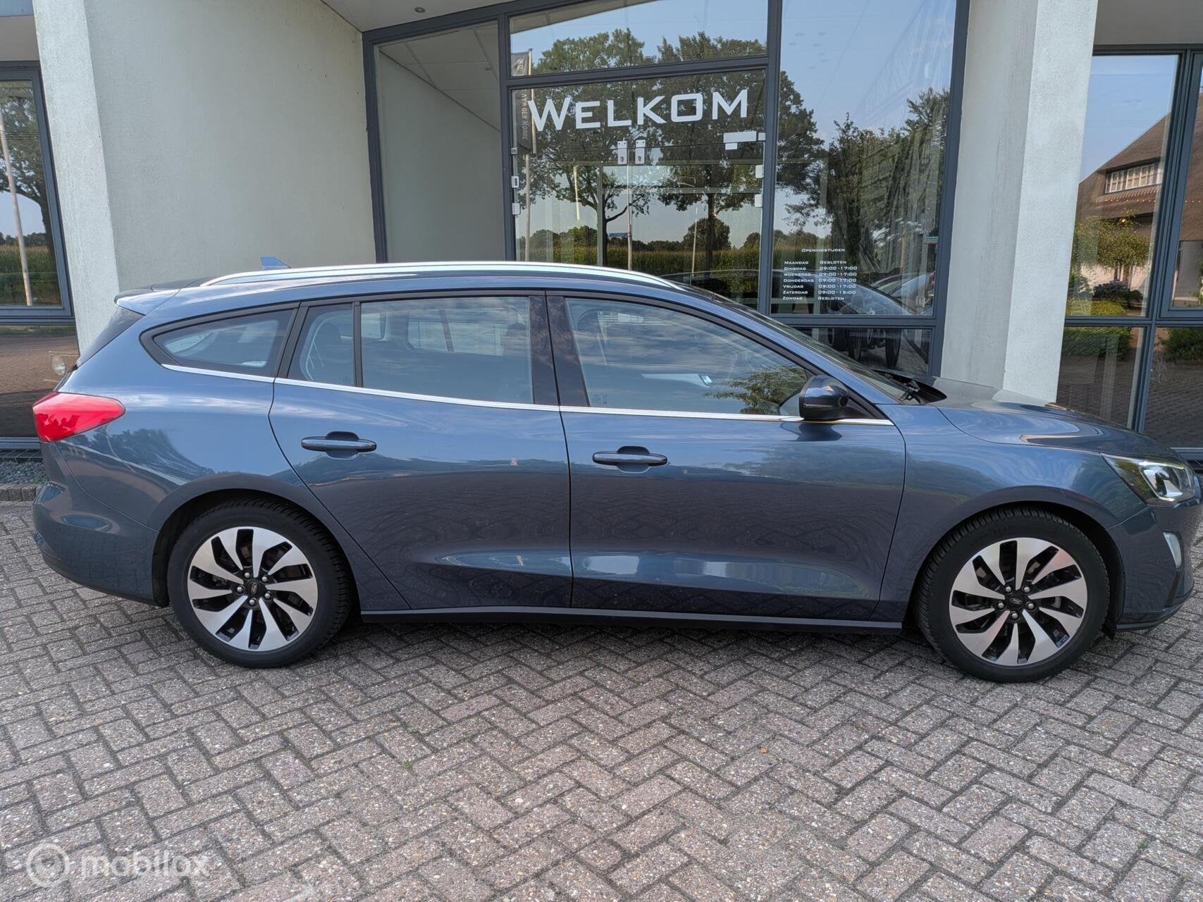Ford Focus Wagon 1.0 EcoBoost Hybrid Trend Edition Business, Euro 6, Blauw, Origineel Nederlands, Onderhoudsboekje