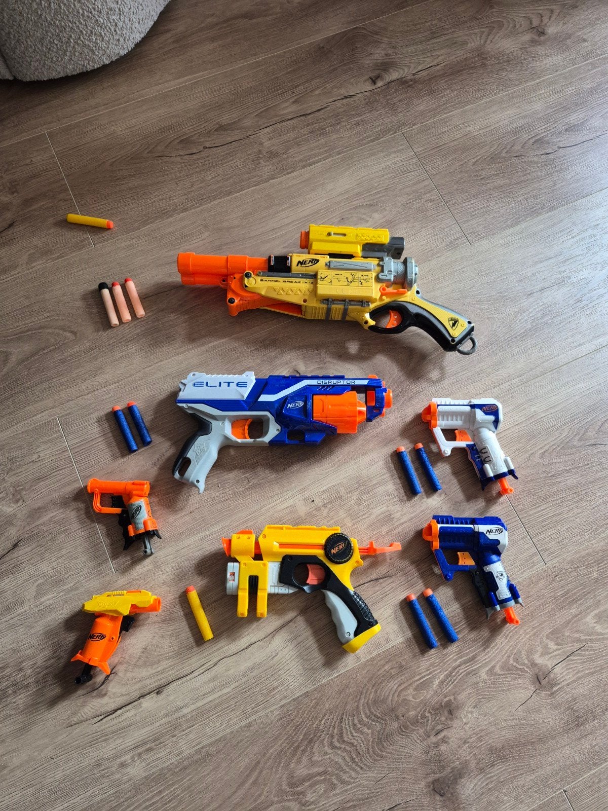 NERF !!!! Verschillende modellen., Ophalen, Gebruikt