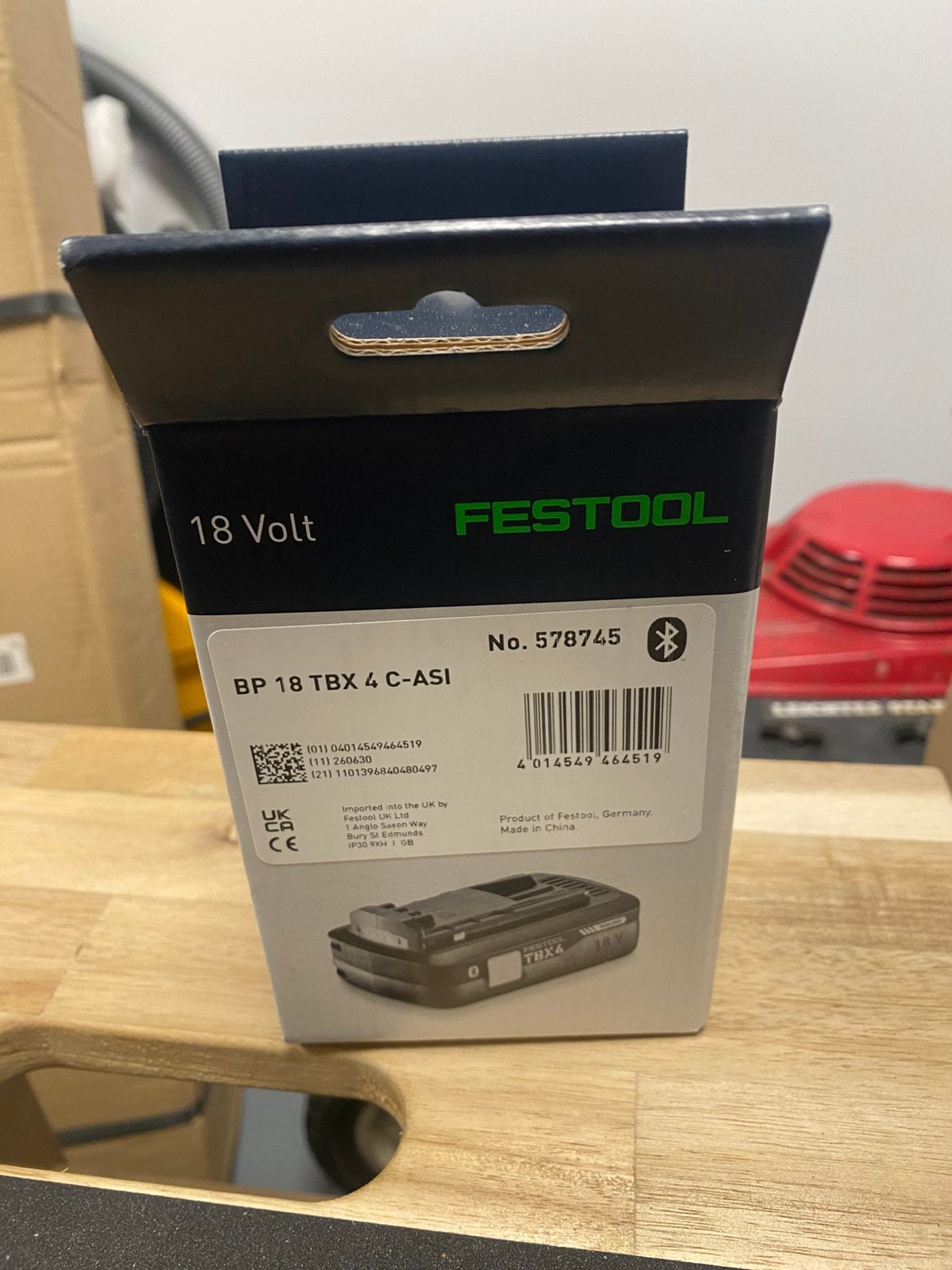 Festool BP 18 TBX 4 C-ASI Accu, Ophalen of Verzenden, Nieuw