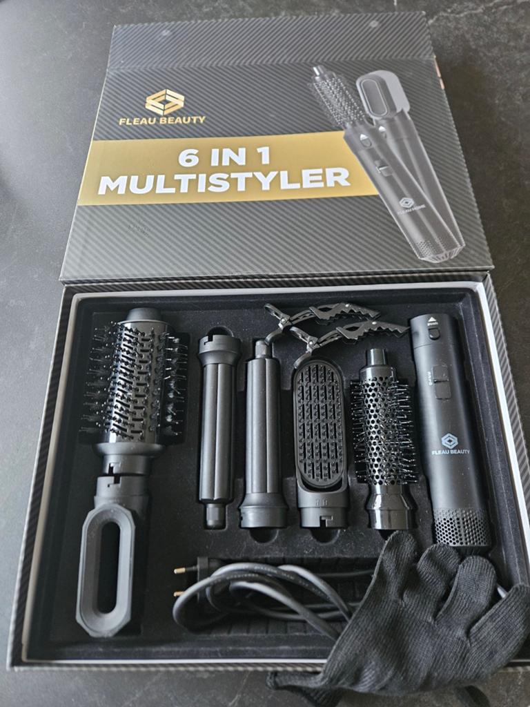 6 in 1 haar styler, Ophalen of Verzenden, Zo goed als nieuw, Krultang of Stijltang