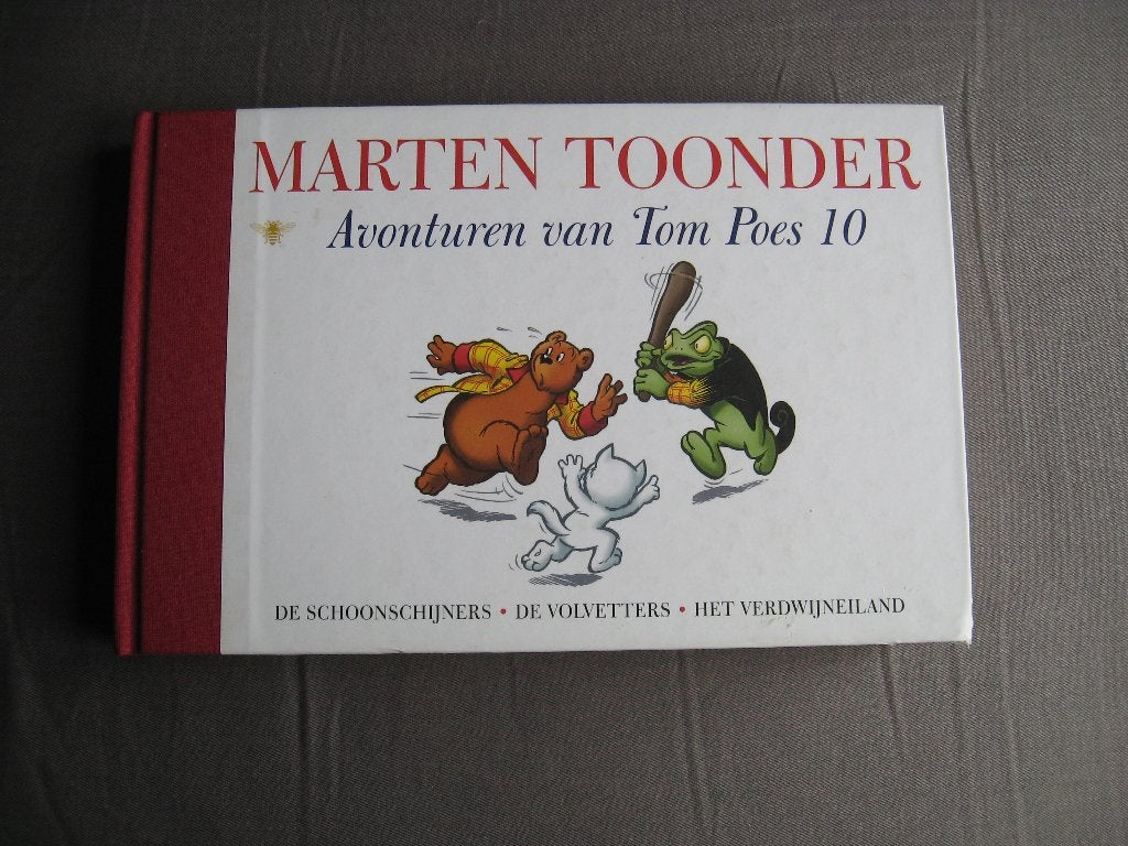 Marten Toonder - Avonturen van Tom Poes 10 (rood linnen rug), Marten Toonder, Eén stripboek, Nieuw, Ophalen of Verzenden