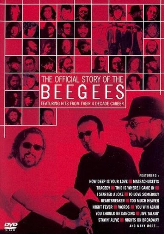 Beegees - The official story of the Beegees, Alle leeftijden, Verzenden, Zo goed als nieuw