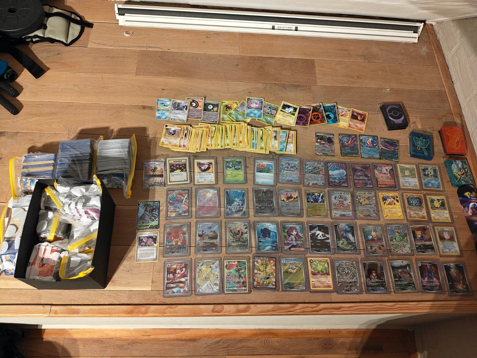Pokémon Kaarten: Japanse Full Arts, Oude Kaarten & Bulk, Ophalen of Verzenden, Gebruikt, Meerdere kaarten, Foil