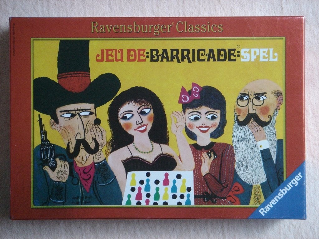 LEUK: Barricade, Hobby en Vrije tijd, Een of twee spelers, Ophalen of Verzenden, Gebruikt