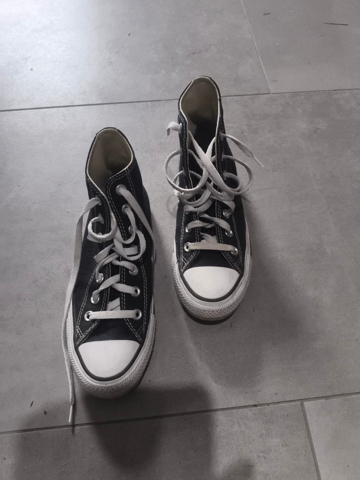 Converse All Star sneakers maat 37,5, Ophalen, Zwart, Converse, Sneakers of Gympen