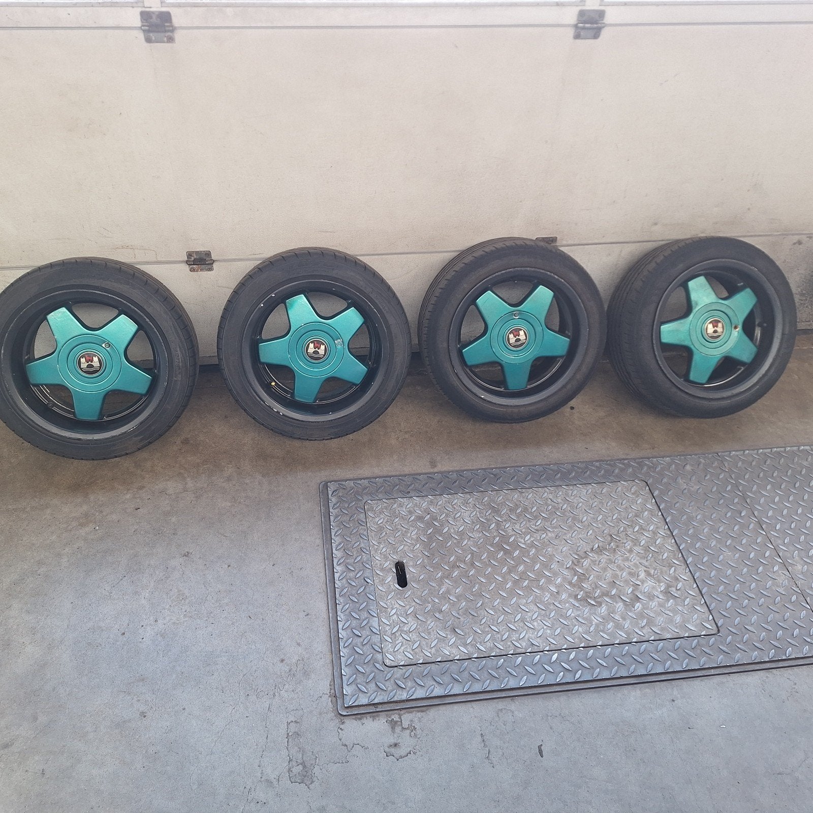14 inch breedset 4x100, Ophalen, 14 inch, Gebruikt, 185 mm