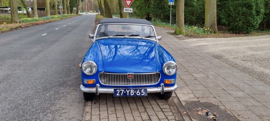 MG Midget 1.5 1976 Blauw, foto 3