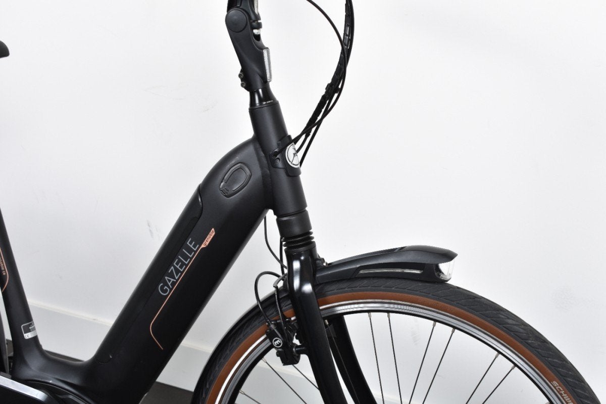 Gazelle Grenoble C8 HMB Dames Zwart mat 53cm, Ophalen, Gebruikt, -, -