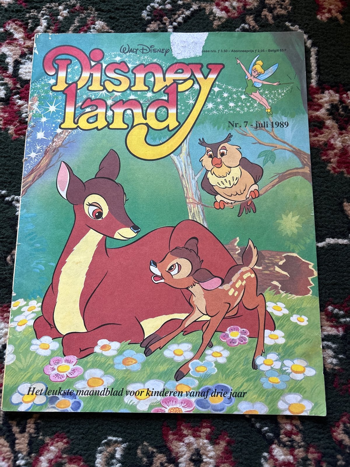 Disney Land Nr. 7 - Juli 1989 - Bambi en Dombo, Boeken, Ophalen of Verzenden, Gelezen, Overige typen