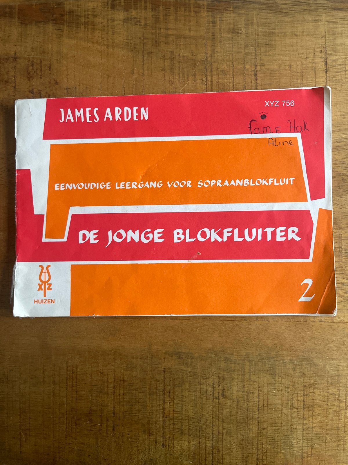 De Jonge Blokfluiter 2 - Eenvoudige leergang sopraanblokflui, Gebruikt, Overige genres, Les of Cursus, Ophalen of Verzenden