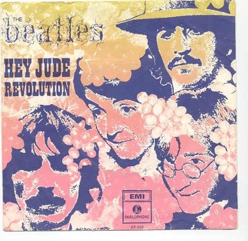 The Beatles- Hey Jude, Gebruikt, Verzenden, 7 inch, Fotohoes