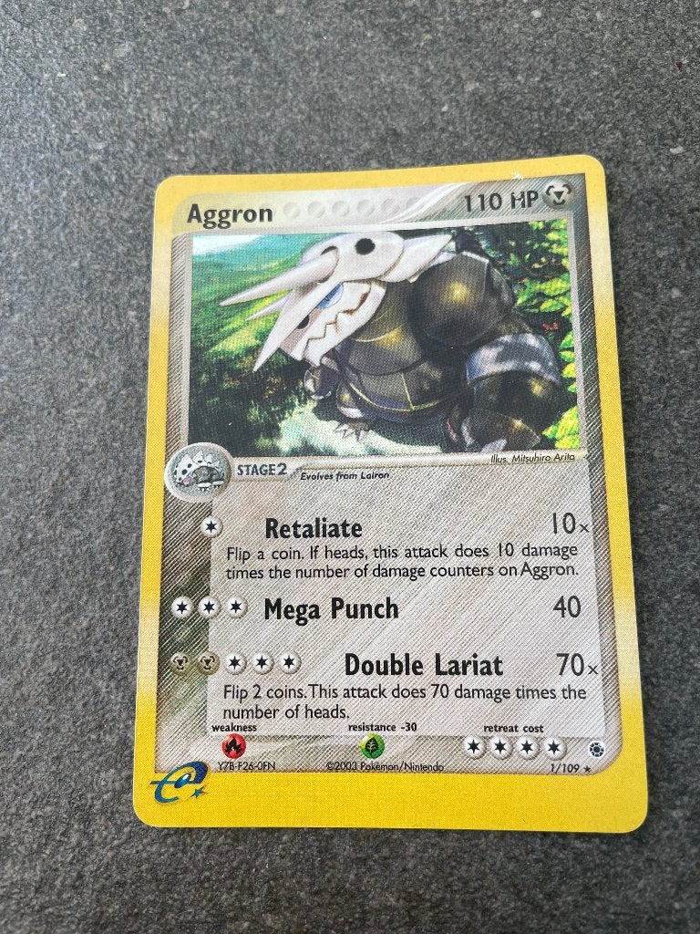 Aggron 1/109, Ophalen of Verzenden, Zo goed als nieuw