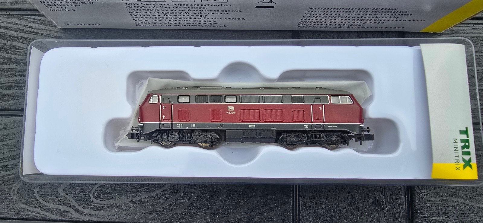 Minitrix 16274 diesel V162 dcc sound top ovp., Trix, Ophalen of Verzenden, Zo goed als nieuw, Gelijkstroom
