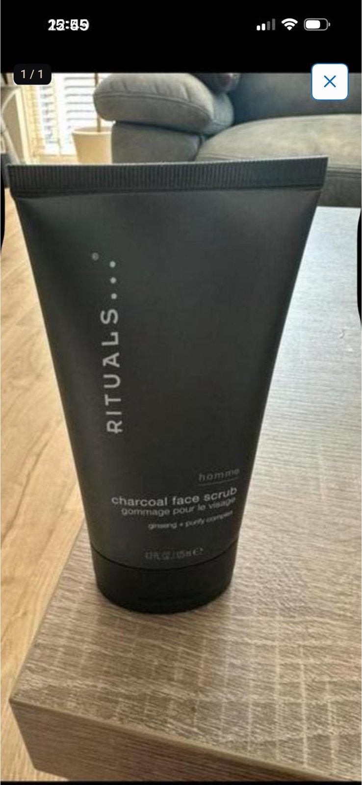 Rituals Homme Face Scrub, Ophalen of Verzenden, Nieuw, Gehele gezicht, Reiniging